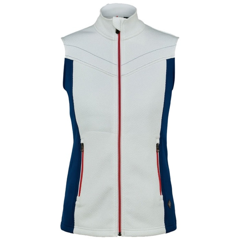 NWT Spyder US Ski team white encore vest